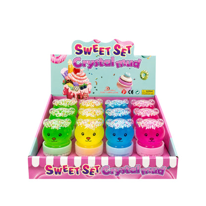 Sweet Teddy Crystal Mud - 12 Pack
