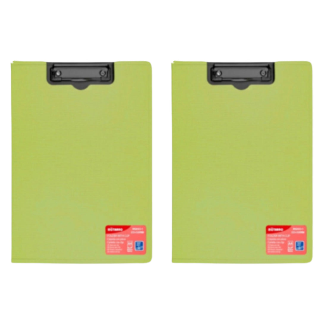 Motarro Clipboard 23x31.5cm - 2 Pack - Green