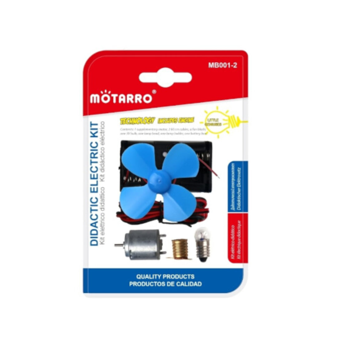 Motarro Didactic Electric Kit 4 Piece Set