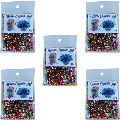 Growing Water Crystal Beads - 5 Pack - Colorful